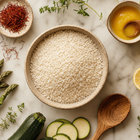 Saffron Risotto with Asparagus and Zucchini