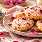 Organic Rose Petal Cookies