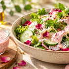 Rose-Coconut Salad Dressing