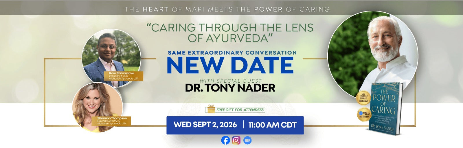 Webinar with Dr. Nader Banner