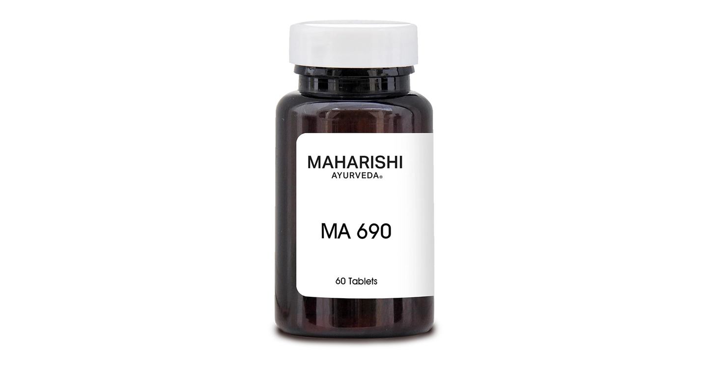 Maharishi Ayurveda T1-MA690: Bottled Herbal Tablet #690 Front