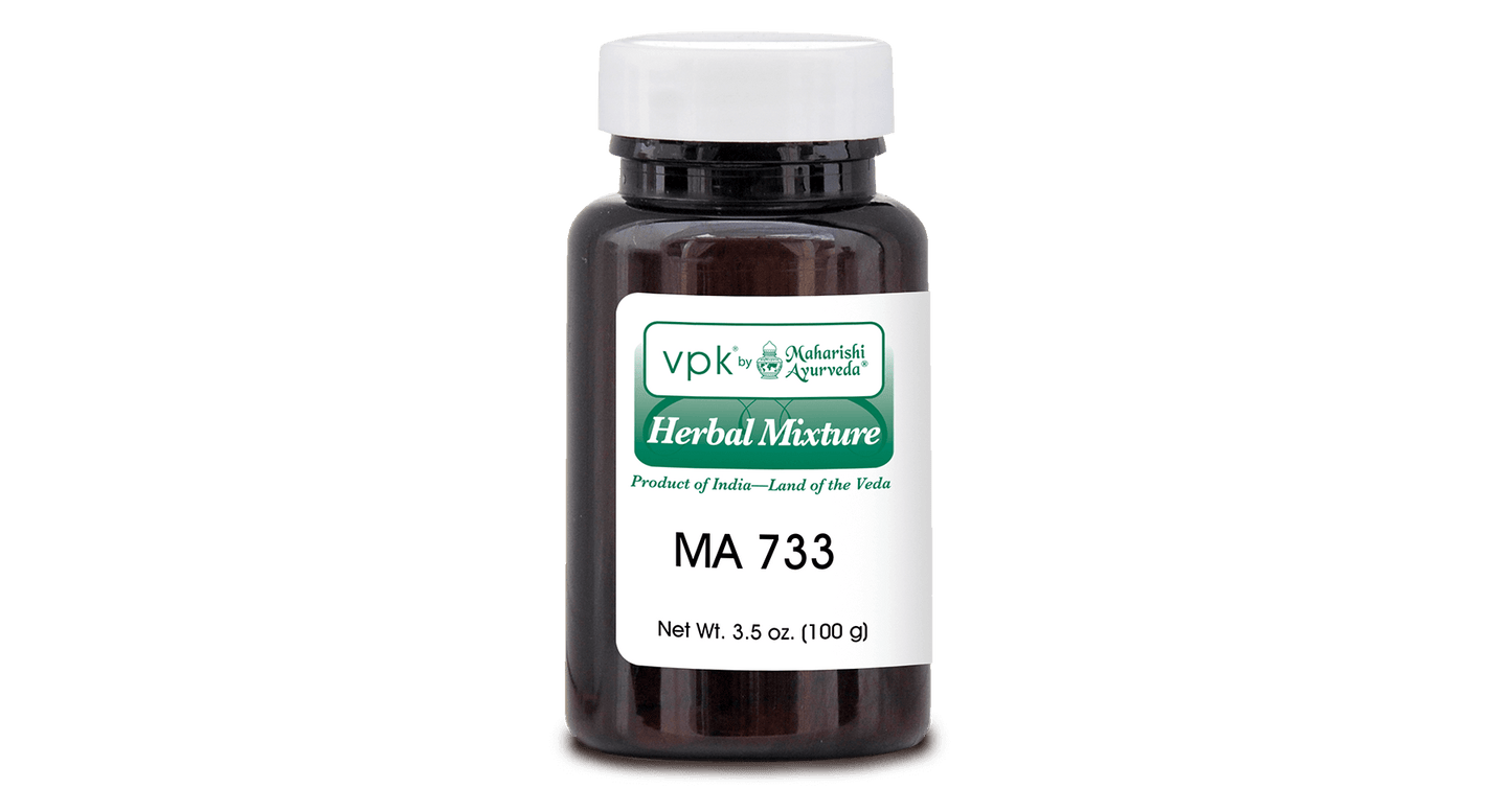 Maharishi Ayurveda T1-MA733 - Bottled Herbal Powder #733 Front