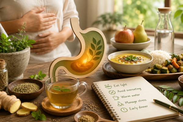 How to Avoid Occasional Acid Indigestion: An Ayurvedic Guide