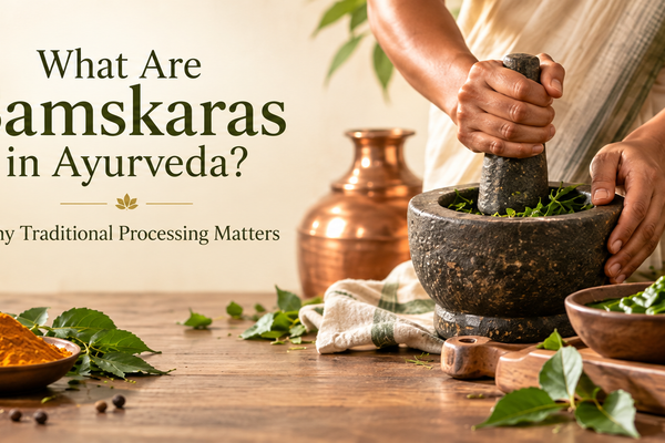 Ayurvedic Samskaras: Traditional Herbal Preparation