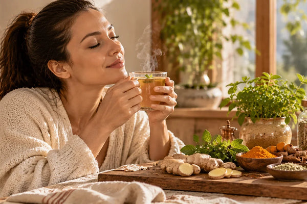 Healing Waters: Ayurvedic Digestive Drinks