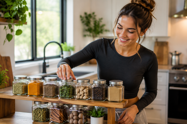 Foods to support digestion and reduce occasional bloating and gas discomfort