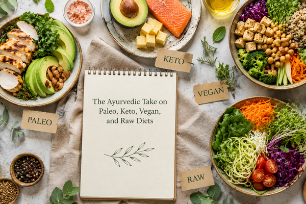 The Ayurvedic Perspective on Paleo, Keto, Vegan, and Raw Diets: Finding Balance Over Trends