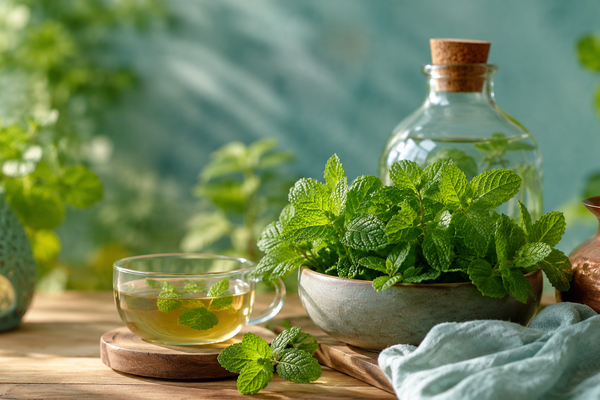 Mint: Cools Digestion and Soothes the Respiratory System