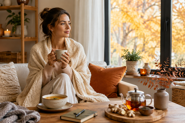 Simple Ayurvedic fall practices to balance Vata naturally