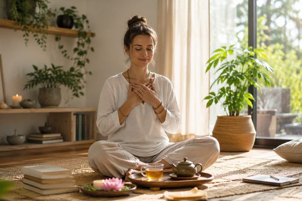 Seven Ayurvedic behavioral Rasayanas promoting health, happiness, and balanced living