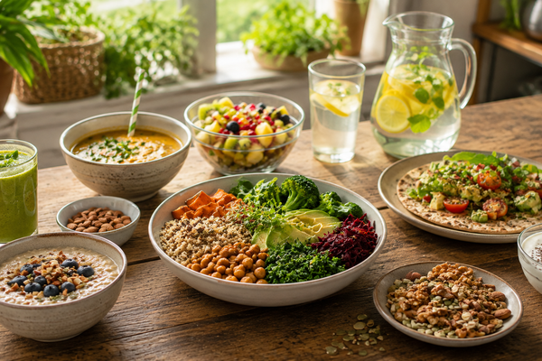 Healthy foods and mindful eating habits for feeling energized daily