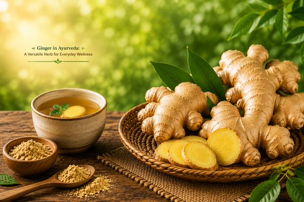 Ginger in Ayurveda: A Versatile Herb for Everyday Wellness