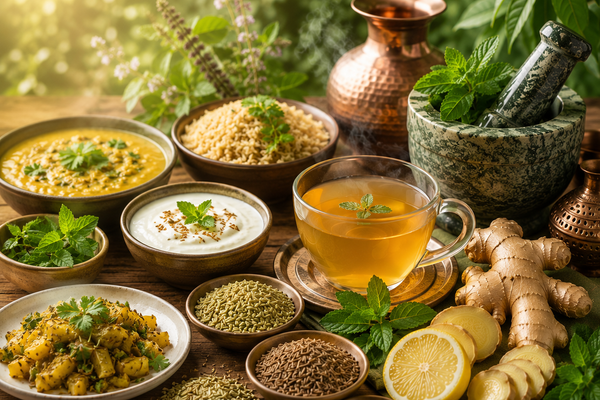 Ayurvedic Tips for Occasional Bloating and Gas: Simple Daily Habits to Support Digestive Comfort