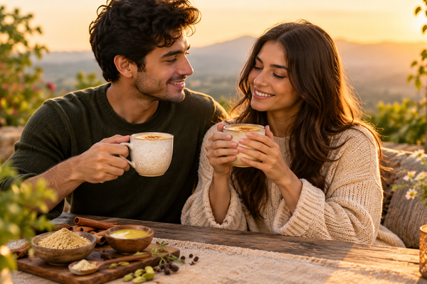 Ashwagandha Ghee & Sweet Spice Latte Recipe