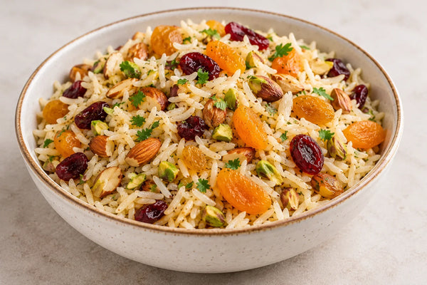 Basmati Rice Pilaf with Dried Fruit