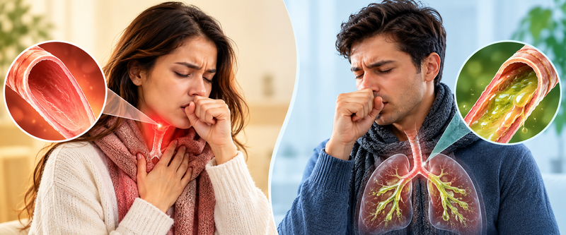 Dry Cough vs. Wet Cough: What’s the Difference?