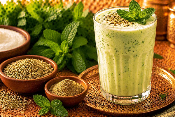 Mint & Fennel Lassi