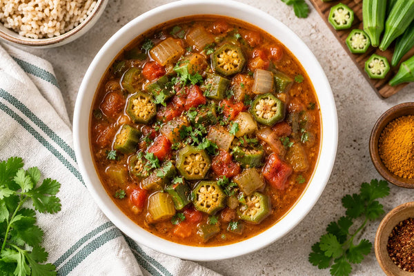 Okra Ayurvedic Gumbo