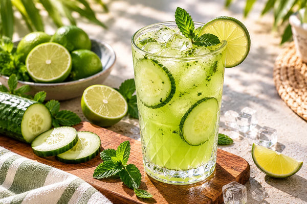 Cucumber-Lime In-The-Summertime Juice