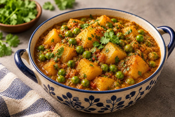 Peas and Potato Curry