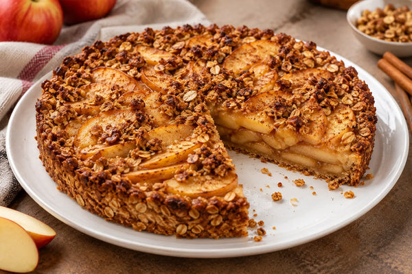 Apple Pie with Granola Crust