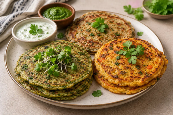 Vitality-Boosting Indian Pancakes: 3 Ways