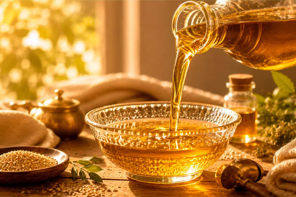 Sesame Oil Ayurvedic Benefits and Three Ways to Use it