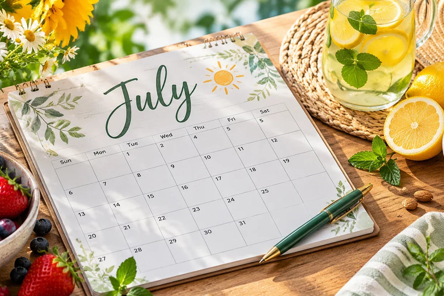 July Week-by-Week