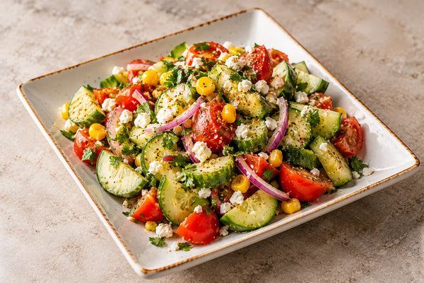 Mexican Lunch Cucumber Salad