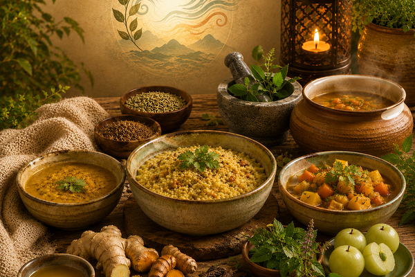 Warm, Nourishing Foods: Balancing Vata Dosha