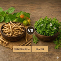 Ashwagandha vs Brahmi: Which Ayurvedic Herb Fits Your Wellness Routine?
