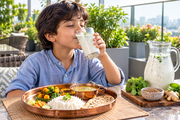 Ayurvedic buttermilk for digestion, balance, and traditional wellness support