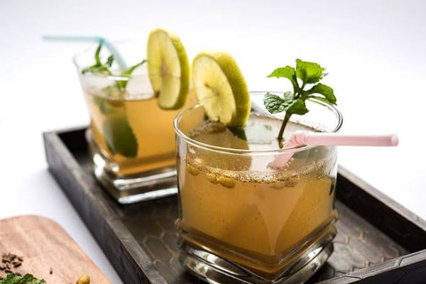 Ama Pachana spice water for Ayurvedic digestion and detox support