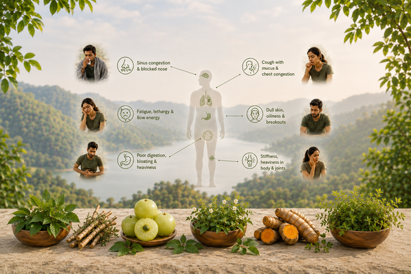 Signs Your Body Is Holding Kapha Ama (Toxins)