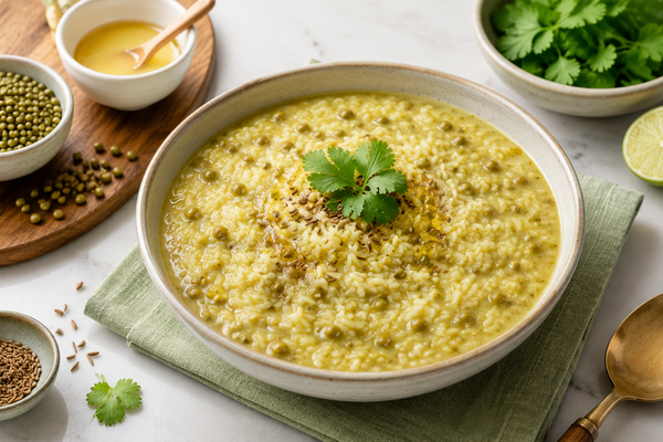 Kitchari: Mung Bean Stew with Basmati Rice