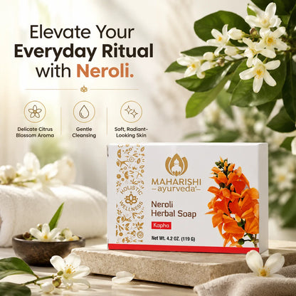 Maharishi Ayurveda Neroli Herbal Soap 4.2oz Image 1