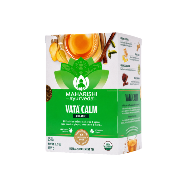 Maharishi Ayurveda Organic Vata® Calm Tea Front