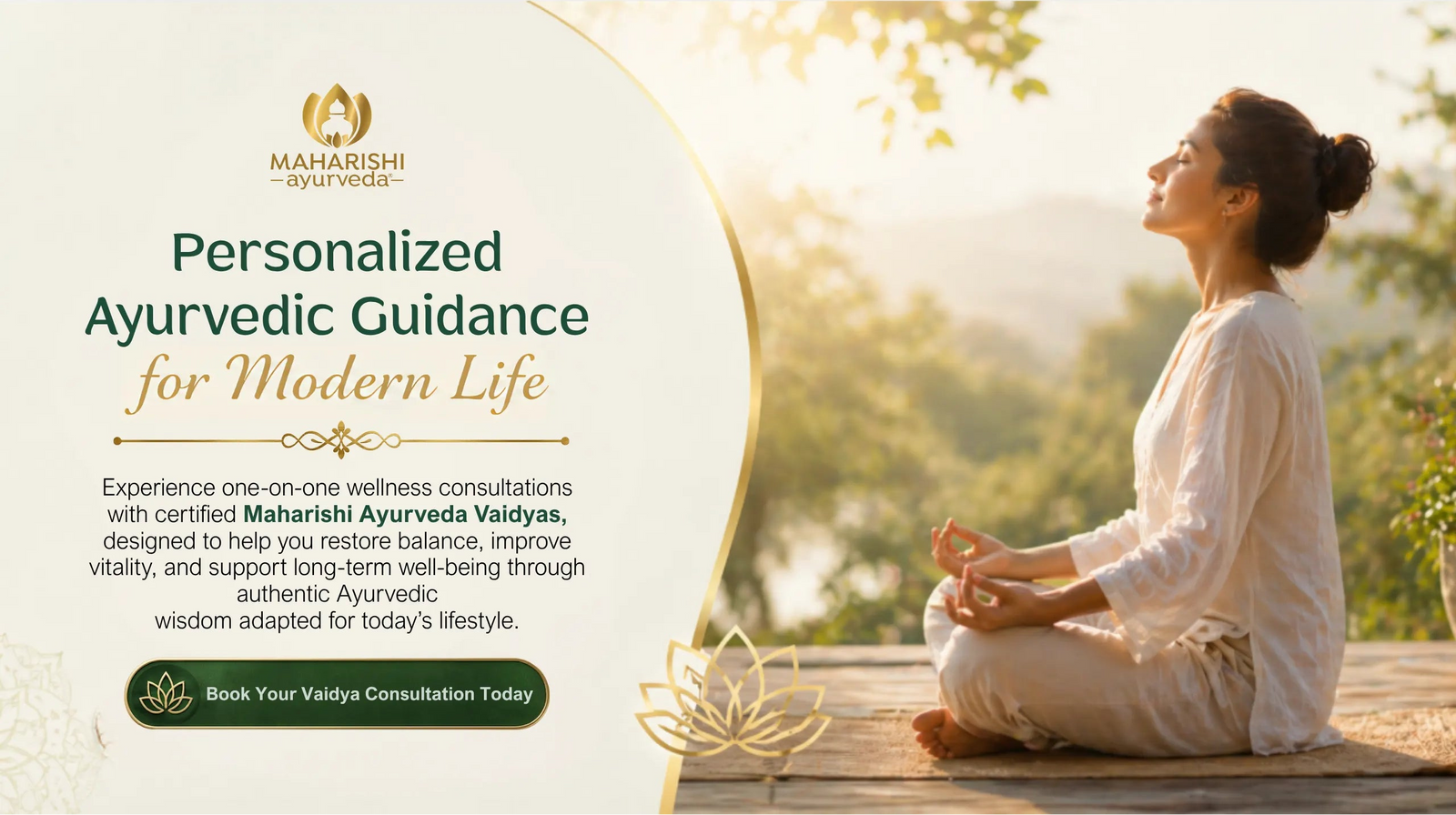 Ayurvedic personalized guidance