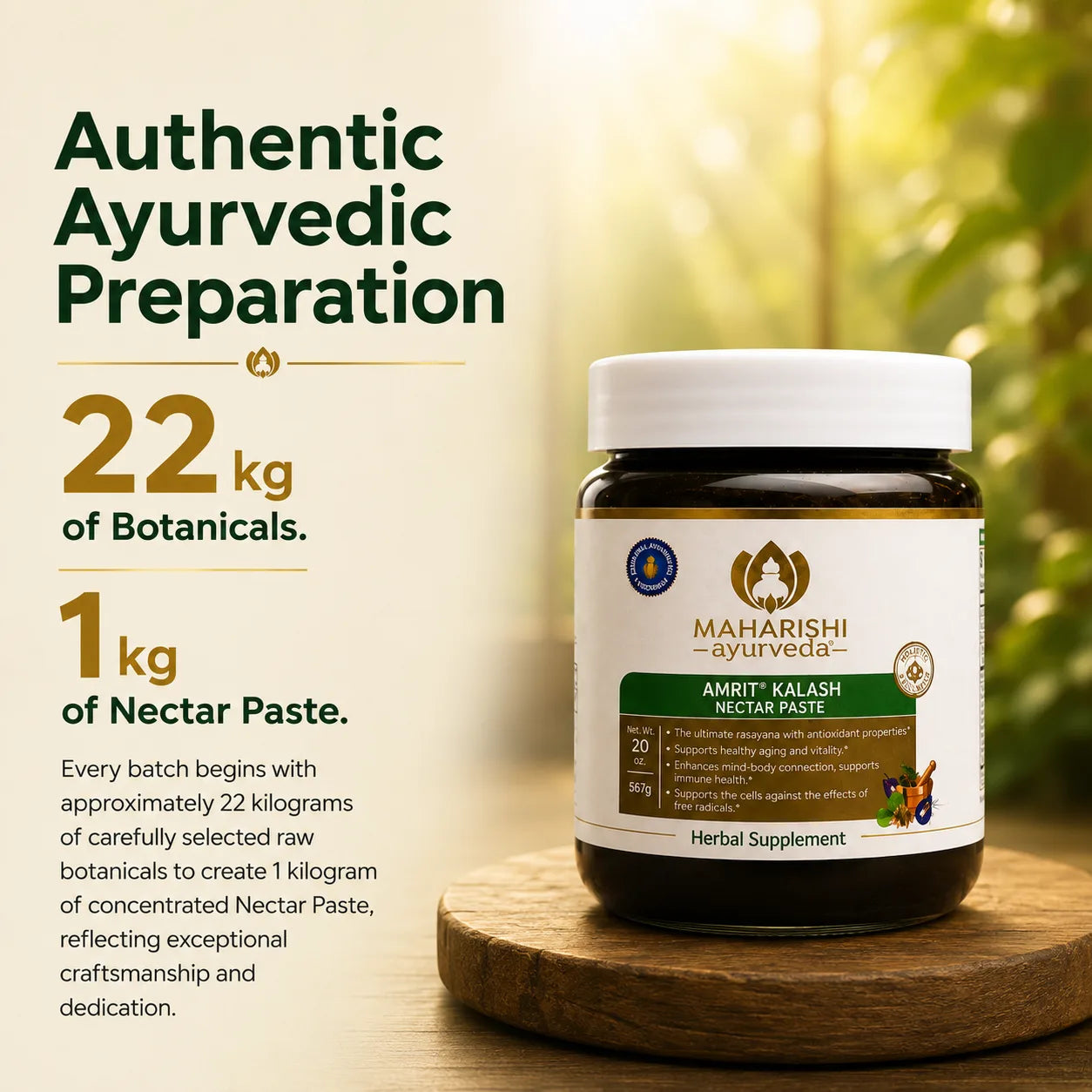 Maharishi Ayurveda Amrit® Kalash Nectar Paste Image 2