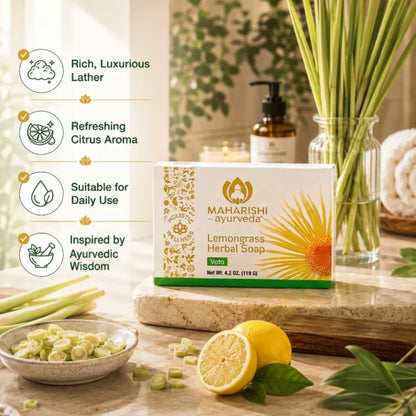 Lemongrass Herbal Soap
