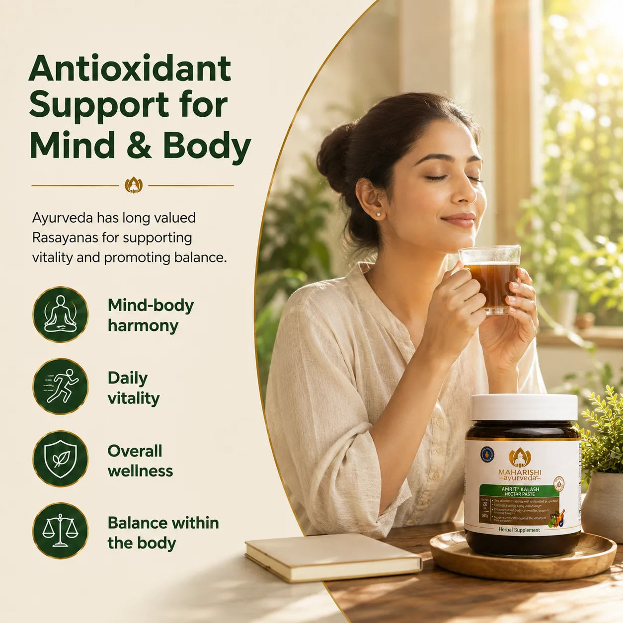 Maharishi Ayurveda Amrit® Kalash Nectar Paste Image 5