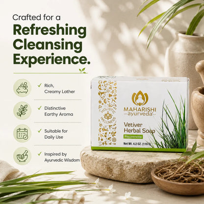 Vetiver Herbal Soap