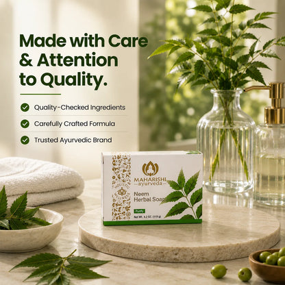 Maharishi Ayurveda Neem Herbal Soap Image 6