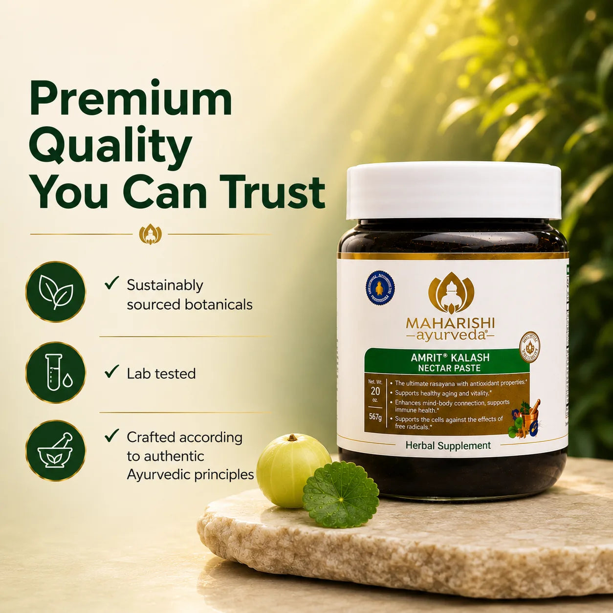 Maharishi Ayurveda Amrit® Kalash Nectar Paste Image 6