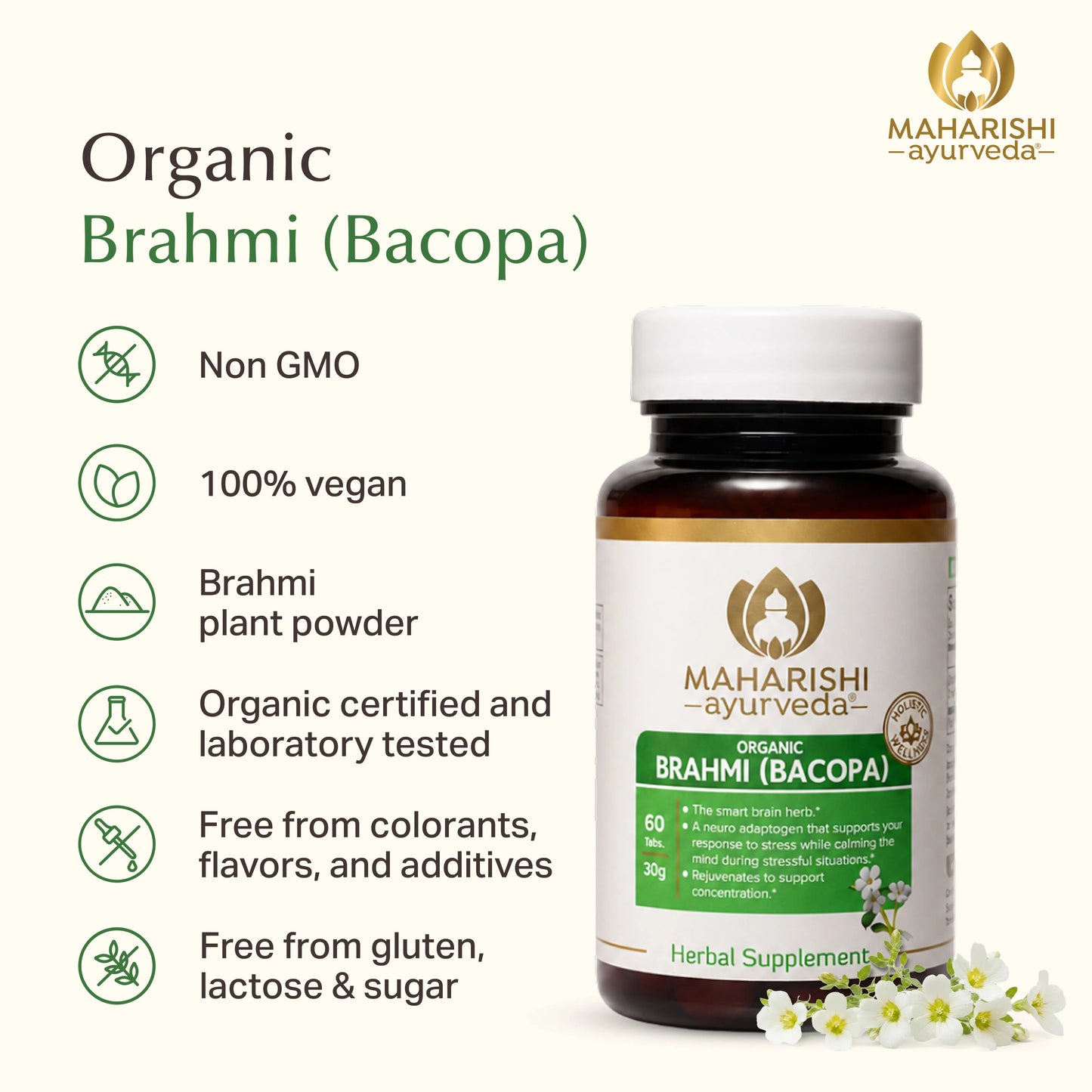Organic Brahmi (Bacopa)