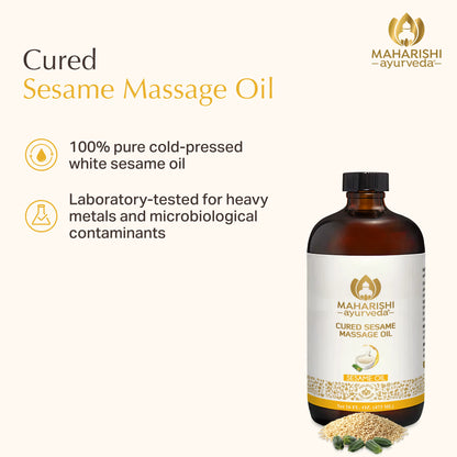 Cured Sesame Massage Oil