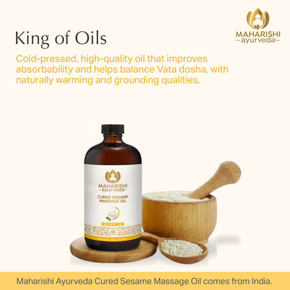 Cured Sesame Massage Oil