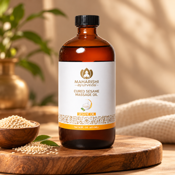 Cured Sesame Massage Oil