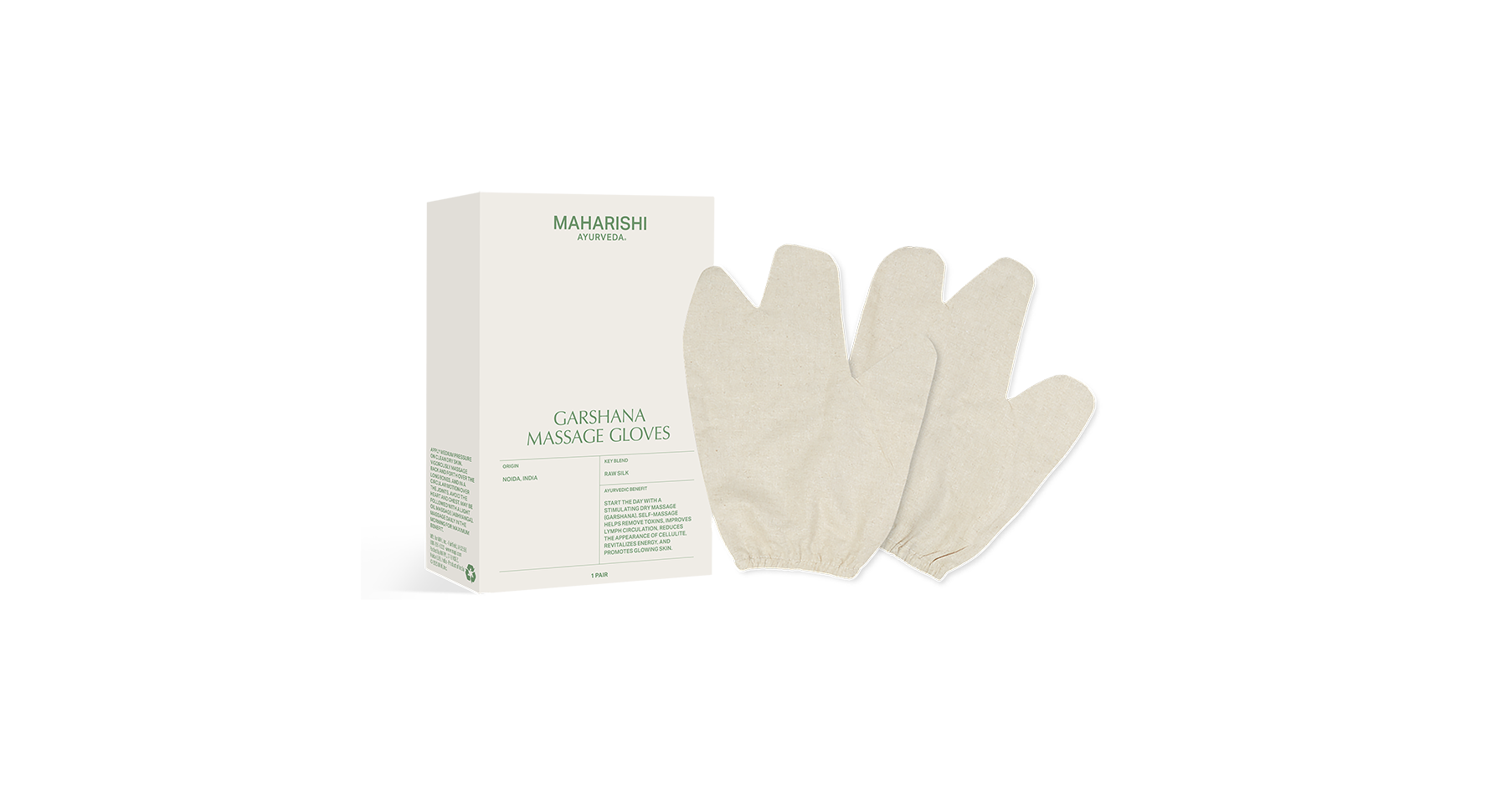 ayurveda massage handschuhe Garshana Massage Gloves