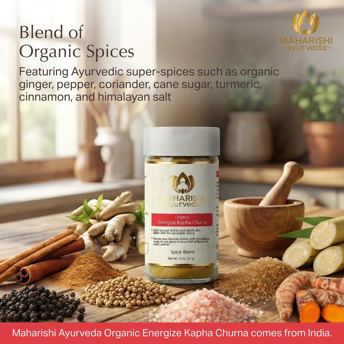 Organic Energize Kapha Churna